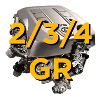 Схемы и Распиновки  2GR 3GR 4GR